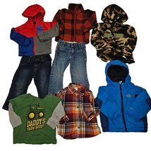 Toddler Boys 2T Clothes Lot 8pc Columbia North Face Jacket Nike Carhartt Gymbore - £33.54 GBP