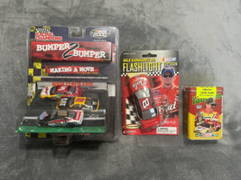 NASCAR Collector’s Lot Cars Cards Flashlight Dale Jr Terry Labonte - £17.44 GBP
