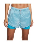 Nike Women&#39;s Clash Tempo Luxe Running Shorts Blue DM7739-494 Size S Small - £39.34 GBP