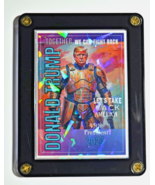 Donald Trump Custom Full Armor trading card  ❤️‍ Signed by the artist - $98.01