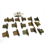 Lot 16 Amerock 7139 Hinges w/ Screws Ant Satin Brass Self Close Variable... - $38.51