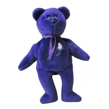 Ty Beanie Baby Princess Diana Bear – 1997, Purple Plush Rare - $14.85