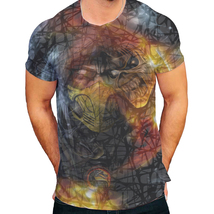 MK Scorpion Design full print 3D t shirt tee - £19.66 GBP