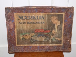 Vintage Marklin Auto-Baukasten EMPTY Toy Box - $104.43 CAD