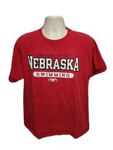 University of Nebraska Swimming Adult Large Red TShirt - £11.85 GBP