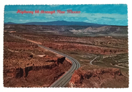 Highway 66 Aerial View Albuquerque New Mexico NM UNP Postcard c1970s 4x6 - £5.58 GBP