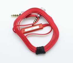 Audio cable for sony MDR-X10 MDR-X920 headphones with Mic control remote Red - £6.31 GBP