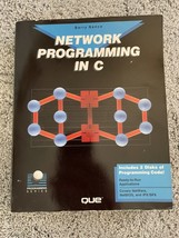Network Programming in C 1990 Que w/Floppies! - $9.85