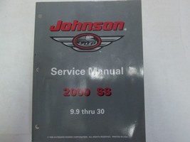 2000 Johnson Ss 9.9 Thru 30 Motomarine Service Réparation Manuel Usine OEM Livre - £19.13 GBP