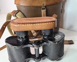WWII Red Army Soviet USSR Binoculars in Case W/Straps &amp; dust cover Clear... - £228.71 GBP