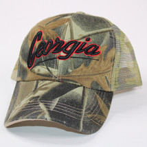 Georgia Embroider Baseball Hat Cap Adjustable One Size Fits All  Leaves ... - £9.67 GBP