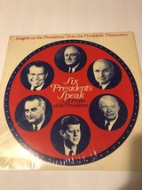 INSIGHTS ON THE PRESIDENCY,FROM THE PRESIDENTS THEMSELVES ALBUMN LP - $24.63