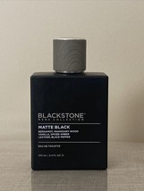 Blackstone Matte Black Men’s Collection Eau De Toilette 3.4 fl oz/ 100ml  NWOB - £27.03 GBP