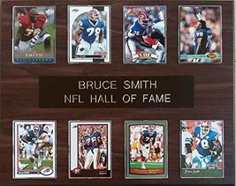 Frames, Plaques and More Bruce Smith Buffalo Bills 8-Card 12&quot;x 15&quot; Cherry-Finish - £26.90 GBP
