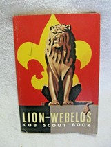 Vintage 1959 Collectible Cub Scout Book LION-WEBELOS~Bear~Eagle~Star~Life - £13.58 GBP