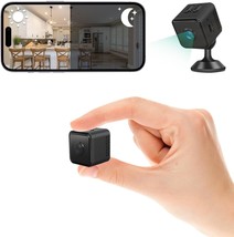 Mini Spy Camera WiFi Hidden Camera Night Vision 4K HD Spy Cam for Home Security  - £28.04 GBP