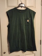 Carhartt Size 2XL Sleeveless Crewneck Tank Shirt - £7.75 GBP