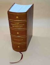 A new Hindustani-English dictionary with illustrations from Hind [Leather Bound] - £197.26 GBP