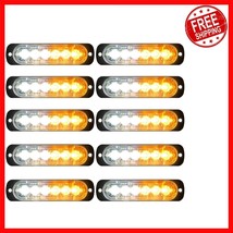 Compact 6 LED Emergency Strobe Lights - 50,000 Hour Lifespan &amp; Easy Inst... - $928.91 MXN