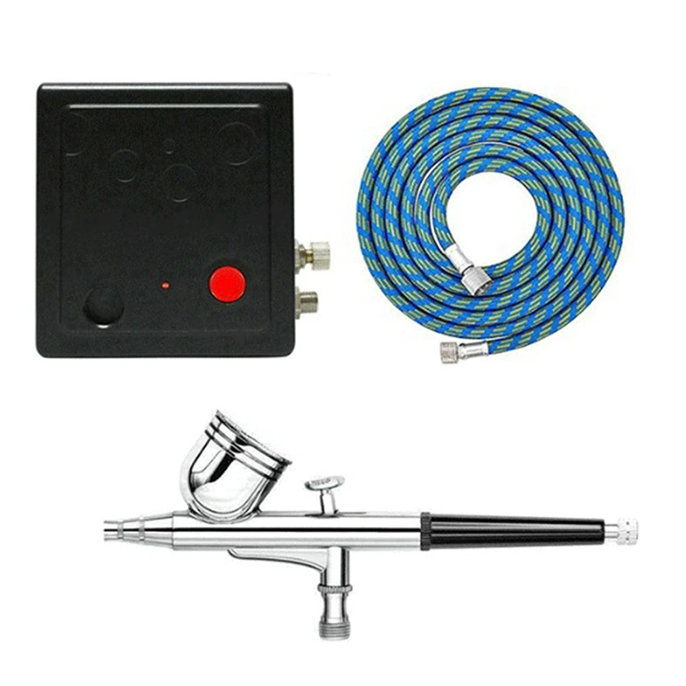 Multi- Airbrushing SyKit with Air Compressor Action Airbrush/Hose for Ho... - $221.73 CAD