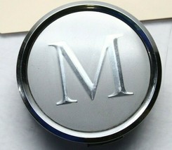 M WHEEL RIM CENTER CAP SILVER P7796 - £31.85 GBP