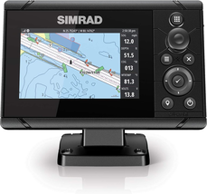  GPS Chartplotter with 83/200 Transducer Preloaded C-MAP US Coastal Maps - $420.27
