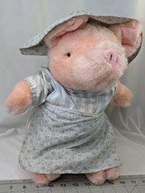 Eden Pink Aunt Pettitoes Pig Plush 15 Inch Frederick Warne Stuffed Animal Toy - $39.95