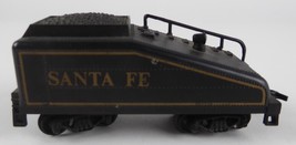 Santa Fe 3.5&quot; Slope Slant Tender Black Coal Car HO Scale Gold Letters - £23.45 GBP