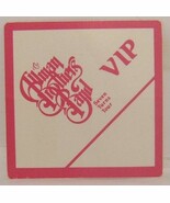 ALLMAN BROTHERS - GREGG - ORIGINAL CLOTH CONCERT TOUR BACKSTAGE PASS - $10.00