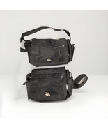 Set Of 2 - Black Paw BP Signature Petite Tote Messenger Bags - $363.02 MXN