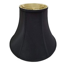 Royal Designs True Bell Lamp Shade, Black, 7 x 14 x 11.5 (BS-704-14BLK) - £51.62 GBP