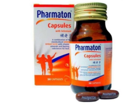 1 Box Pharmaton Capsules Concentrated Extract Vitamins and Mineral 100&#39;s - $49.50