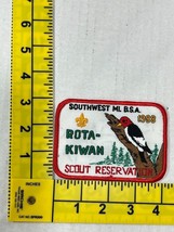 Southwest Michigan BSA 1988 Rota-Kiwan Scout Reservation Boy Scout Patch - £11.87 GBP
