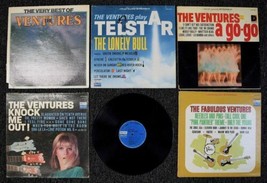 5 x The VENTURES LP Lot Best Of Telstar A Go Go Knock Me Out Let&#39;s Go Fa... - £28.44 GBP
