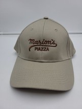 Marion&#39;s Piazza Tan Hat Dayton Ohio Hook And Loop Port &amp; Company  - $19.79