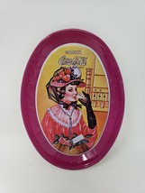 Coca Cola Miniature Oval Metal Advertising Serving Tray  - Pre-owned - £6.22 GBP