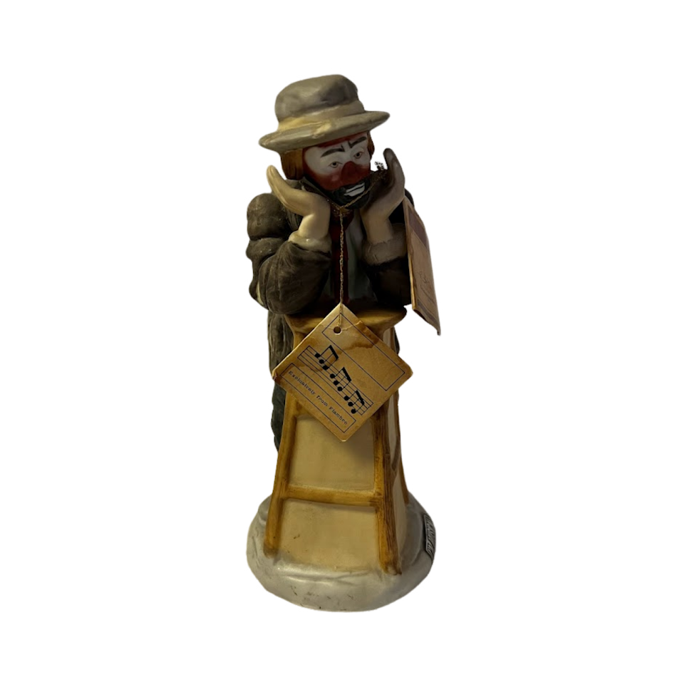 Emmett Kelly JR Flambro 'Why Me?' Collectible Music Box - "Send In The Clowns" - $19.99