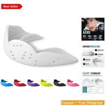 High-Tech Aero Mouthguard - Lightweight, 30% Stronger, Ideal for Adult A... - $52.42
