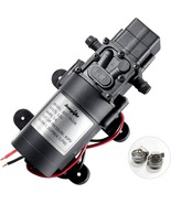 Bayite 12V Dc Water Transfer Pump With 2 Hose Clamps 12 Volt Diaphragm P... - $37.98