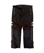 REV&#39;IT! Motorcycle Overpants Black CE Knee Armor Reflective Strips Men&#39;s... - $119.27 CAD