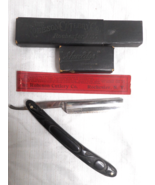 ROBESON CUTLERY CO Black Handle ShurEdge Straight Edge Shaver Original b... - £62.81 GBP