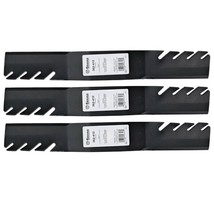 3 Toothed Blades fit Cub Cadet 742-04053 942-04053A 942-04053C 942-04053H i1050 - £33.80 GBP