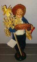 Byers Choice 2004 Cries of London Straw Vendor with Straw Ornaments - $1,210.77 MXN