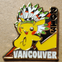 Pokemon Vancouver Pikachu 2013 Enamel Pin Official Nintendo Collectible - £10.06 GBP