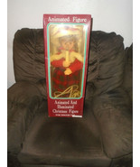 vintage christmas animated lighted Illuminated candle girl caroler large... - €38,69 EUR
