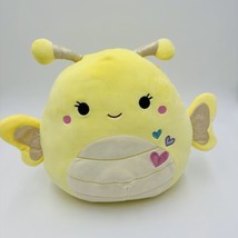Squishmallow Nixie 12in Plush 2020 Valentine Yellow Butterfly Washable Rare - £28.81 GBP