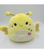 Squishmallow Nixie 12in Plush 2020 Valentine Yellow Butterfly Washable Rare - £29.11 GBP