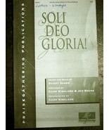Soli Deo Gloria! Sheet Music (SATB) (Words by Randy Vader; Arranged by C... - £9.93 GBP