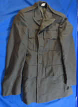 DSCP BREMEN BROWDEN AG-489 CLASS A DRESS GREEN ARMY UNIFORM JACKET COAT 36R - $37.25