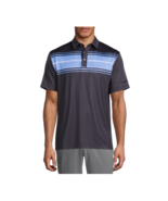 Ben Hogan Men's Polo Shirt Black Textured Print Color Size Small (34-36) - $15.88